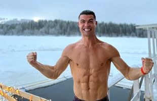 Viral! De Crăciun, Cristiano Ronaldo a acceptat provocarea care i-a adus peste 10 milioane de aprecieri: „E doar puțin frig”