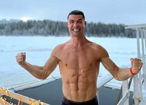 Viral! De Crăciun, Cristiano Ronaldo a acceptat provocarea care i-a adus peste 10 milioane de aprecieri: „E doar puțin frig”