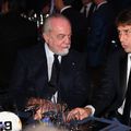 Președintele lui Napoli, Aurelio De Laurentiis, și antrenorul Antonio Conte / Foto: Imago