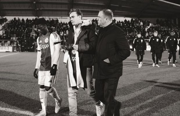 Scene sfâșietoare pe stadionul lui Ajax, după ce iubita fotbalistului a pierit într-un accident