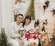 Adrian Șut, alături de familia sa / Foto: Instagram