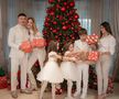 Cristi Borcea, alături de familia sa