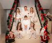 Cristi Borcea, alături de familia sa