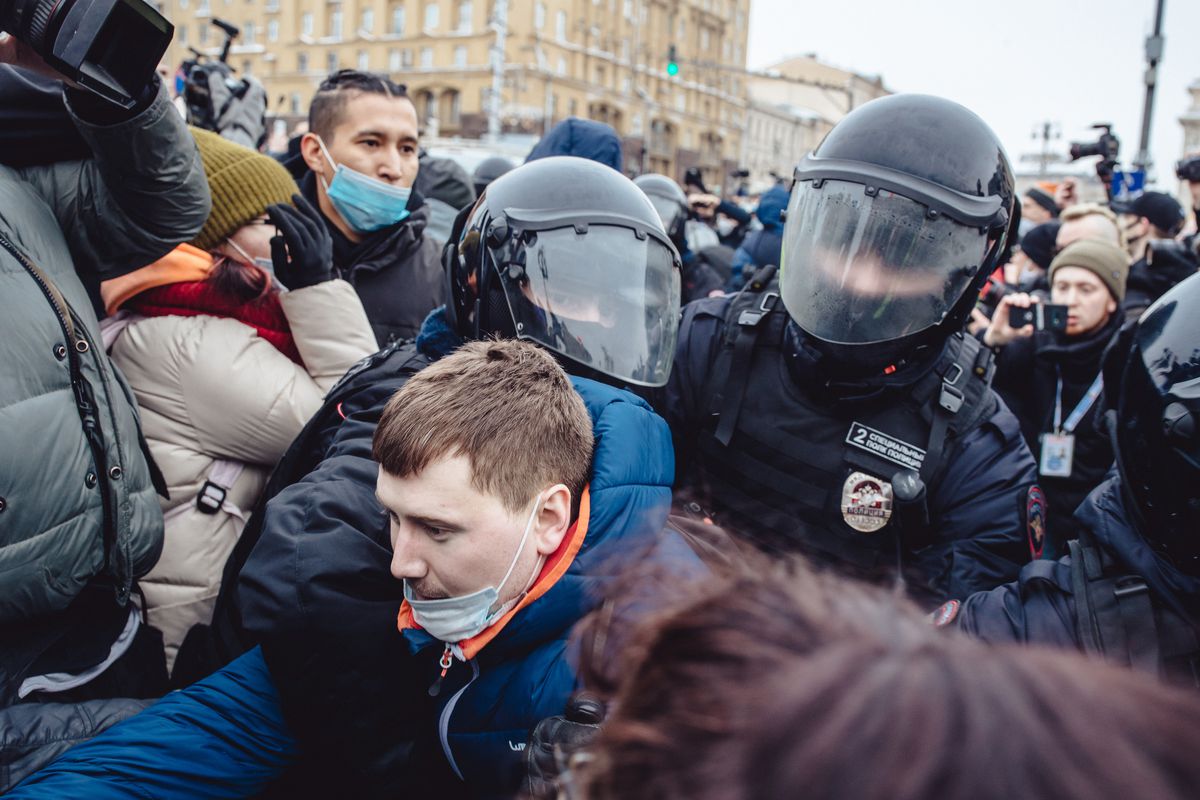 Confuzie uriașă la arestările făcute în urma ciocnirilor cu partizanii lui Navalnîi » Reacția fotbalistului: „Nu pe mine m-au săltat, sunt în Spania”