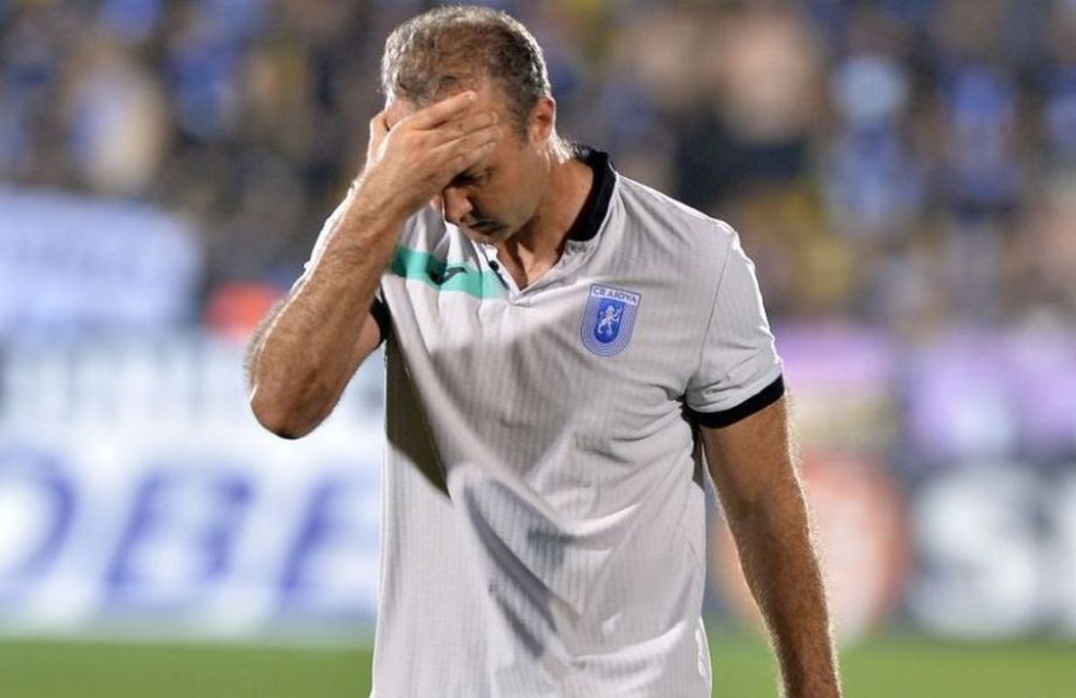 Corneliu Papură, un nou egal pe banca celor de la CS Universitatea Craiova: „Este frustrant pentru jucători”