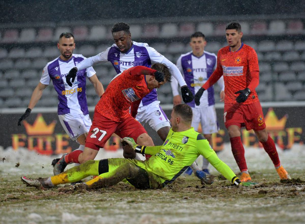FC ARGEȘ - FCSB 0-0. Preferatul lui Gigi Becali, printre cei mai slabi de pe teren! Cine a fost cel mai bun în egalul dintre FC Argeș și FCSB