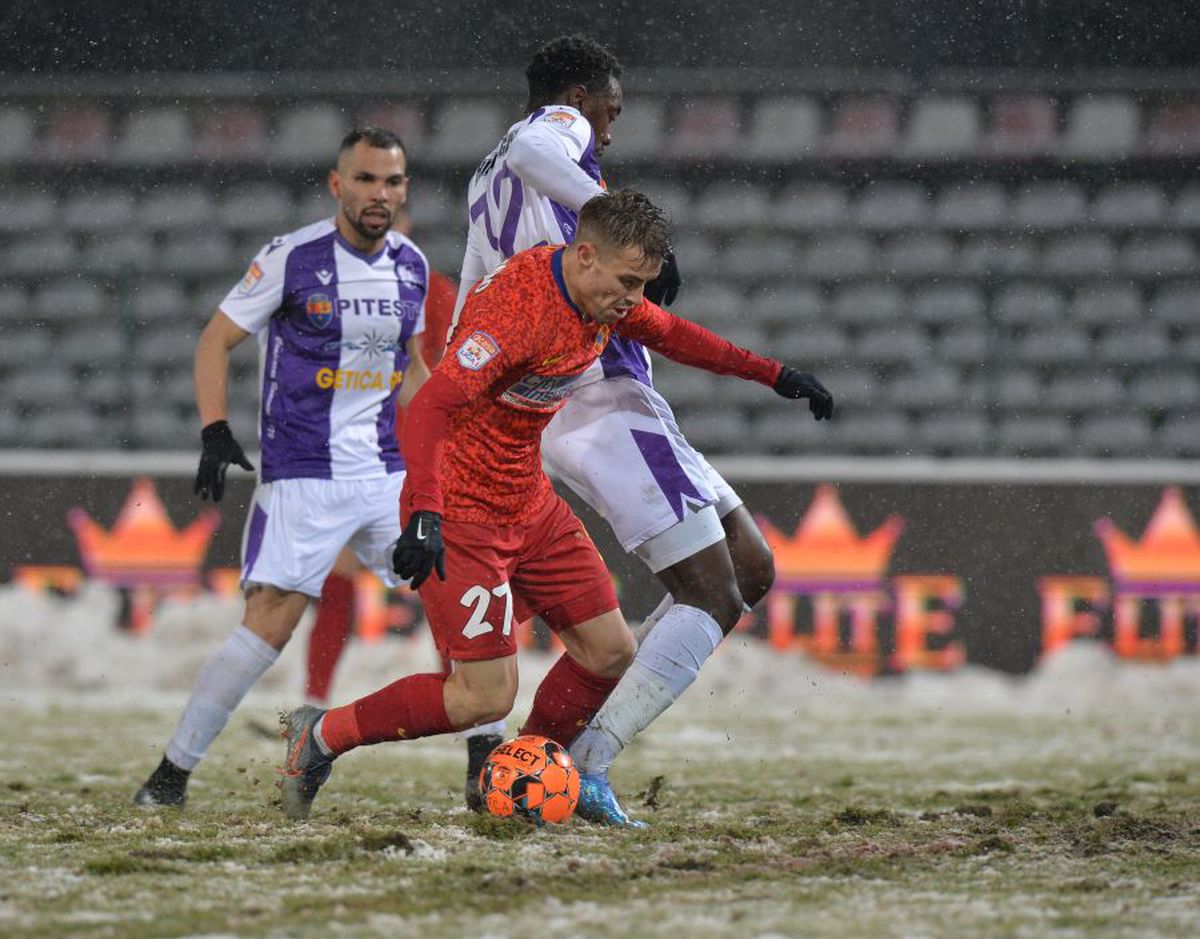 FC Argeș - FCSB 0-0 » FCSB se încurcă la Pitești și poate pierde locul 1! Clasamentul actualizat