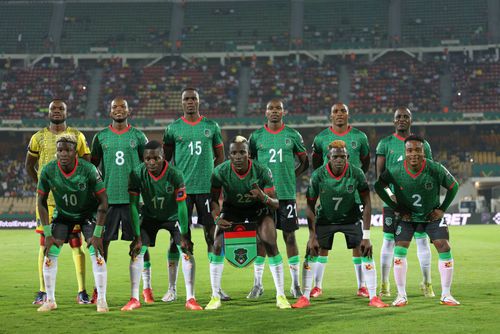 Echipa naționalei Malawi care a jucat în meciul cu Maroc, scor 1-2, din Cupa Africii // Foto: Imago