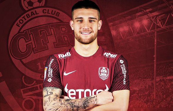 CFR Cluj a realizat al 4-lea transfer la iernii » Atacant adus din Italia