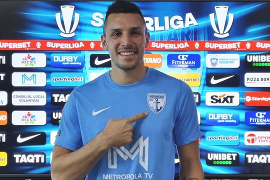 Cristian Paz/ foto: Facebook @FC Voluntari