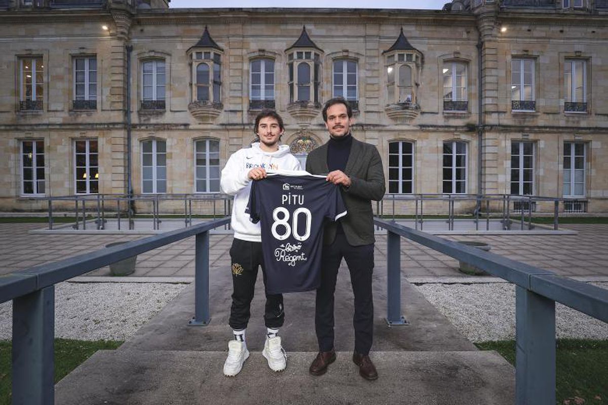 Alexi Pitu a fost prezentat la Girondins de Bordeaux
