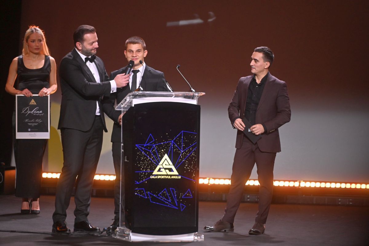 Popovici, Radiș și Bodnar au strălucit la „Gala Sportivul Anului” » Câștigătorii celor 14 categorii