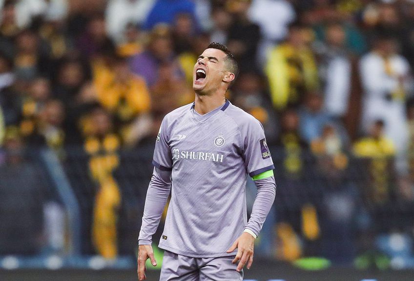Cristiano Ronaldo, frustrat după o nereușită / FOTO: Imago
