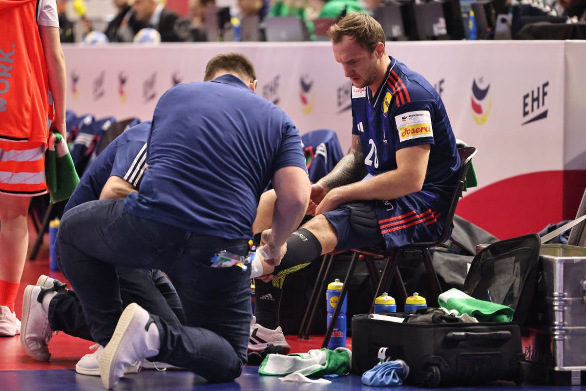 FOTO. Cele mai spectaculoase imagini din semifinala Franța - Suedia, CE de handbal masculin