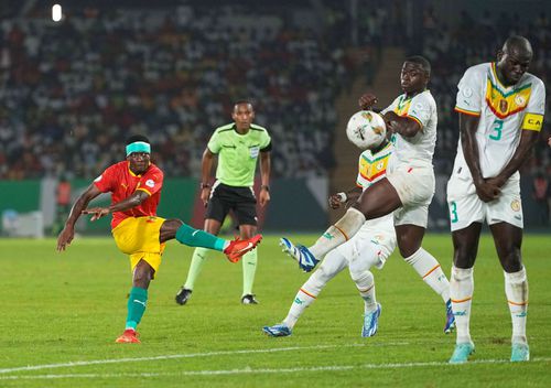 Aguibou Camara a înscris unicul gol al partidei cu Gambia // Foto: Imago