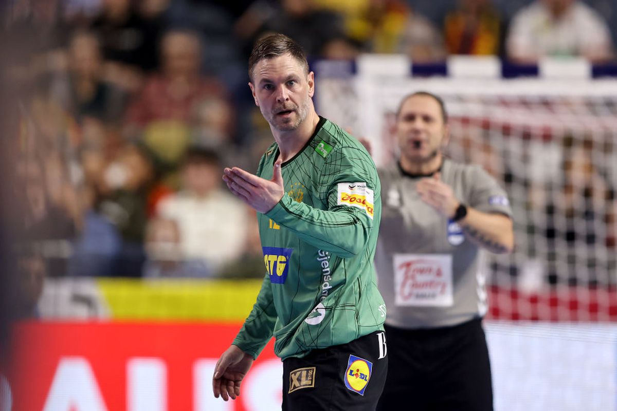 FOTO. Cele mai spectaculoase imagini din semifinala Franța - Suedia, CE de handbal masculin