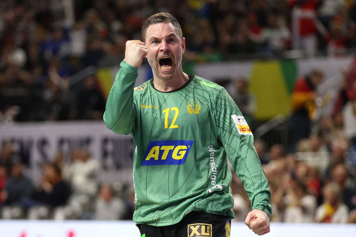 FOTO. Cele mai spectaculoase imagini din semifinala Franța - Suedia, CE de handbal masculin