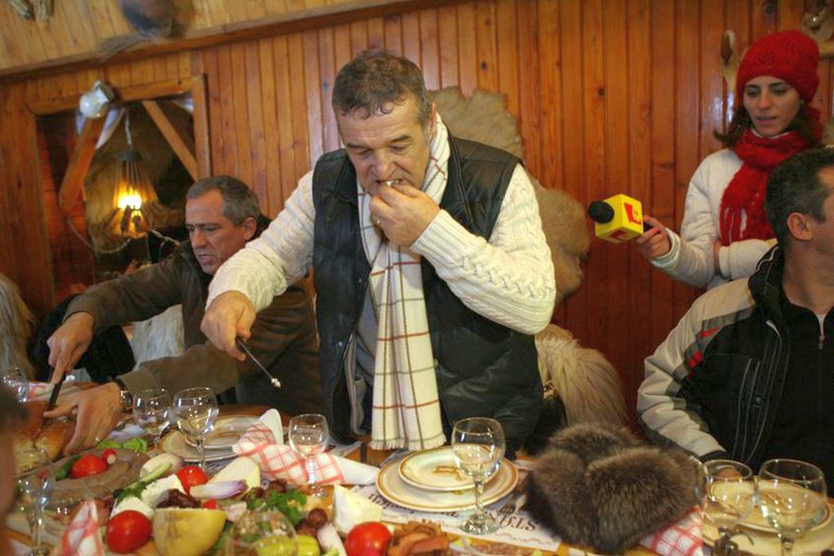 „Pune-i, bă, lu' ăla niște mămăligă, nu vezi că-i place!” » Dezvăluire senzațională cu Gigi Becali la un dineu oficial al FCSB: „Sânge, sudoare și lacrimi”