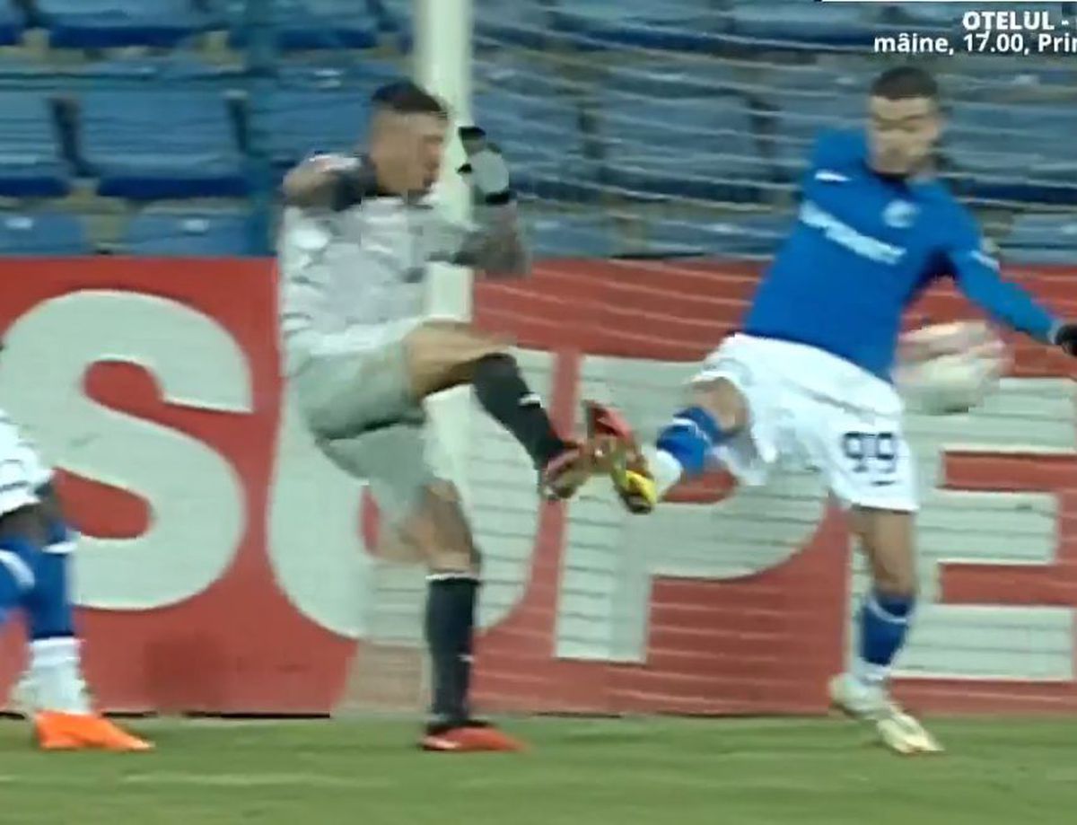 FCU Craiova a cerut penalty în meciul cu Farul