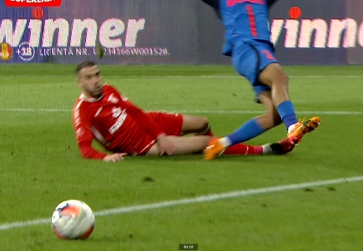 Penalty FCSB versus UTA