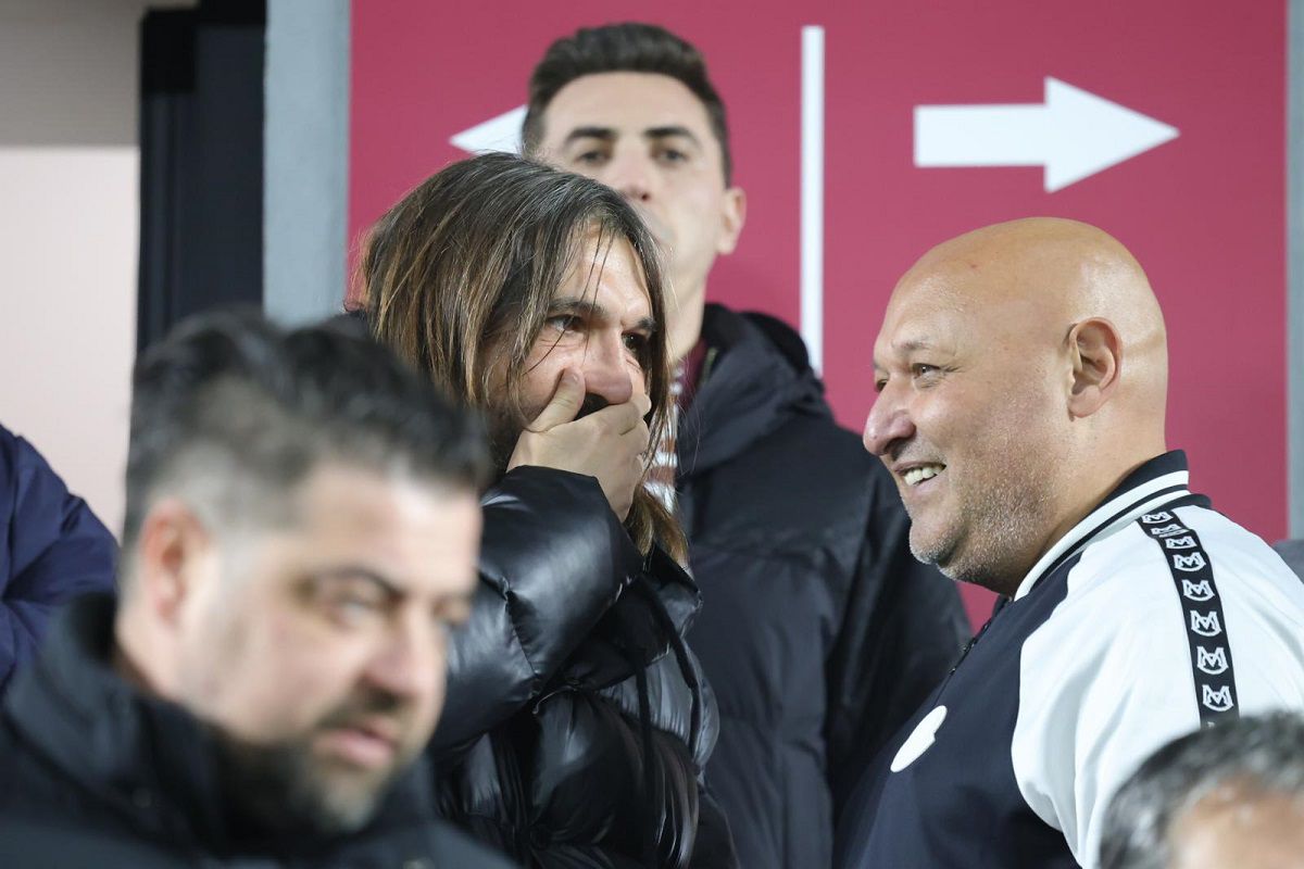 Dan Alexa și Gigi „Corsicanu” la Rapid - Universitatea Craiova