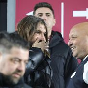 Dan Alexa, glume cu Gigi „Corsicanu” la Rapid - Universitatea Craiova. Foto: Ionuț Iordache, GSP