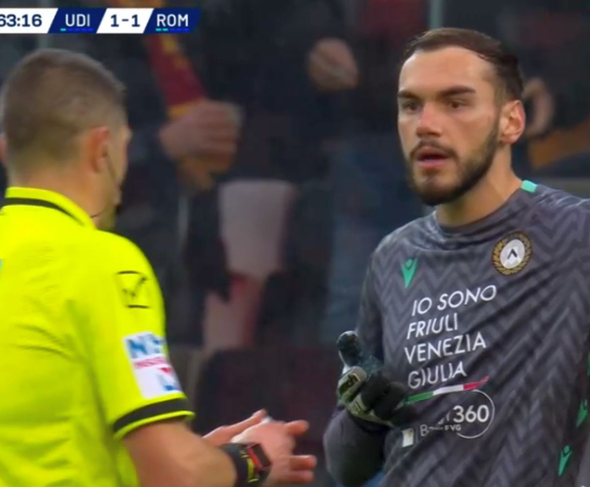 „Zid” 50 de minute, apoi prăbușirea » Ce a făcut Răzvan Sava în Udinese - Roma: penalty comis de român