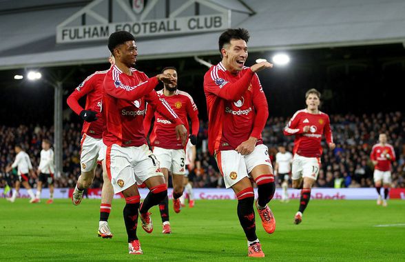 Fulham - Manchester United 0-1 » „Diavolii” câștigă chinuit înainte de FCSB. Gol la unicul șut pe poartă!