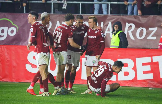 Viorel Moldovan a remarcat 2 rapidiști în victoria cu Universitatea Craiova