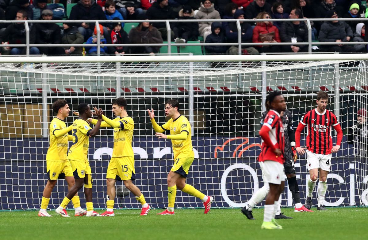 Milan, revenire în prelungiri cu Parma » Cum s-au descurcat Man și Mihăilă în meciul de pe San Siro