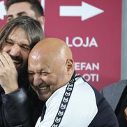 Dan Alexa, glume cu Gigi „Corsicanu” la Rapid - Universitatea Craiova. Foto: Ionuț Iordache, GSP