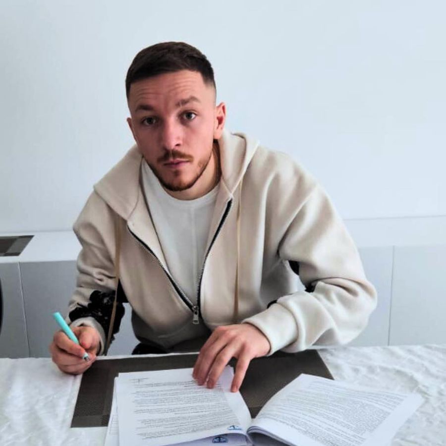 Ionuț Panțîru / foto: facebook FC Voluntari Primul jucător exilat de Gigi Becali în această iarnă și-a găsit echipă: a fost prezentat oficial în timpul meciului celor de la FCSB