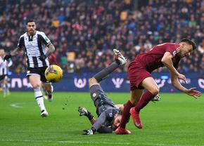 „Zid” 50 de minute, apoi prăbușirea » Ce a făcut Răzvan Sava în Udinese - Roma: penalty comis de român