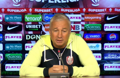 „Am auzit și eu, sunt șocat” » Dan Petrescu nu-și explică demersul pregătit la CFR Cluj - Farul: „Nu înțeleg. Să îmi spună cineva de ce”
