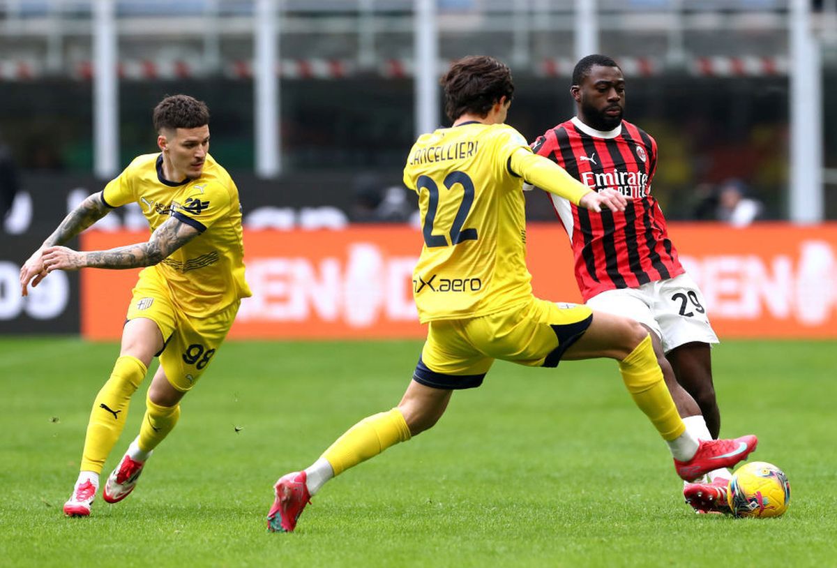 Milan, revenire în prelungiri cu Parma » Cum s-au descurcat Man și Mihăilă în meciul de pe San Siro