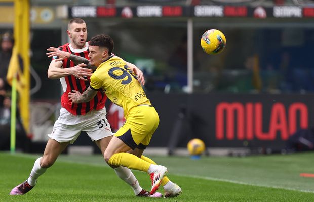 Ce note au primit Man și Mihăilă în AC Milan - Parma » Reacția presei din Italia despre internaționalii români