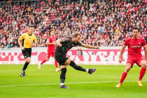 Harry Kane, deschide scorul pentru Bayern la Freiburg / Foto: Imago