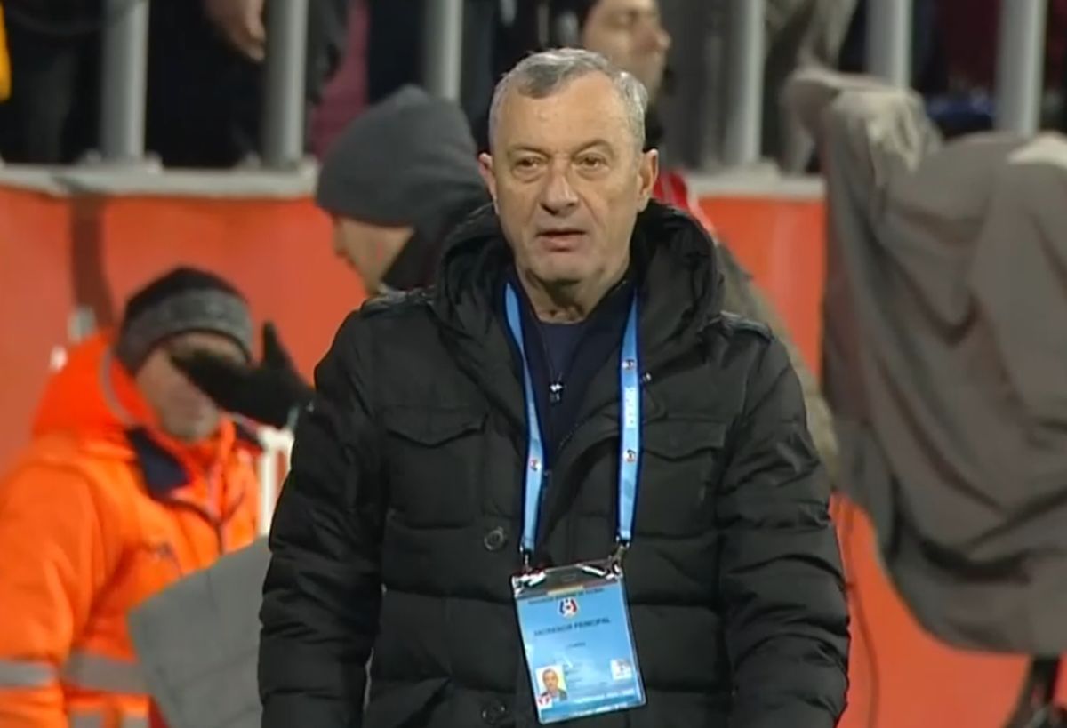 Mircea Rednic, reacție nervoasă după UTA - FCSB 0-1