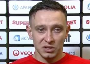 „Sper să nu spun prostii” » Jucătorul lui Rednic a făcut iureș la microfon: „Mamă, parcă avea ochi de vultur!”