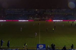 Oțelul - Csikszereda » Meci întrerupt: a picat nocturna!