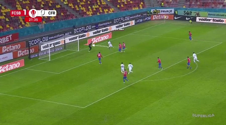 Concluzia e clară: Mihai Toma trebuia să marcheze cu CFR Cluj, însă nu fotbalistul de la FCSB a irosit cea mai mare șansă