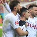 Meriton Korenica, în centru, nu mai pleacă în această iarnă de la CFR Cluj // Foto: Ionuț Iordache (GSP)