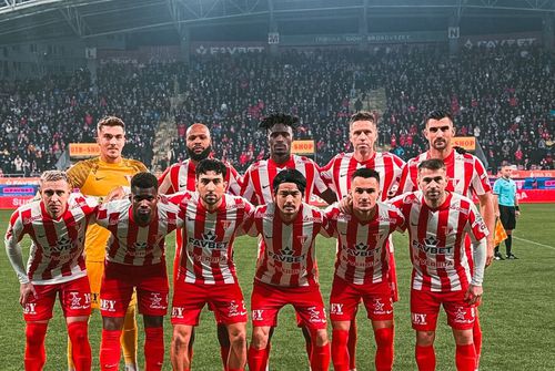 UTA - Rapid a avut cea mai mare asistență din 2026 // foto: Facebook @ UTA Arad
