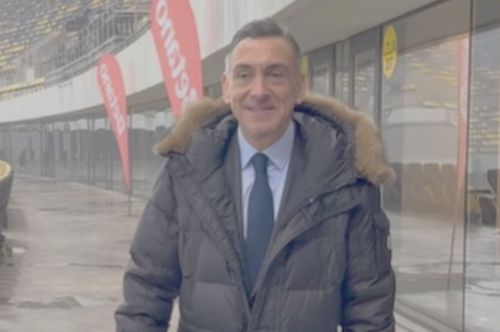 Ilie Dumitrescu, prezent la FCSB - CFR Cluj // FOTO: Instagram