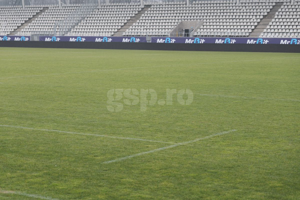 Cum arată „Arcul de Triumf”, înainte de Dinamo - Petrolul