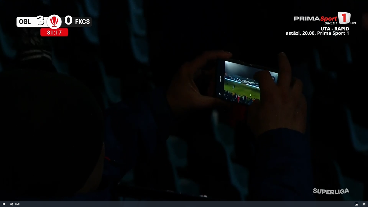 A picat nocturna în Oțelul - Csikszereda