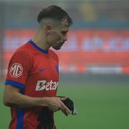 Darius Olaru, în FCSB - CFR Cluj, 25 ianuarie 2026. Foto: Ionuț Iordache (GSP)
