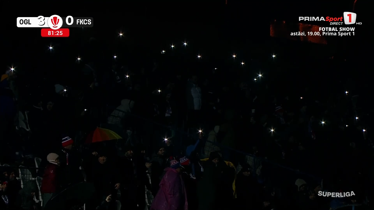 A picat nocturna în Oțelul - Csikszereda