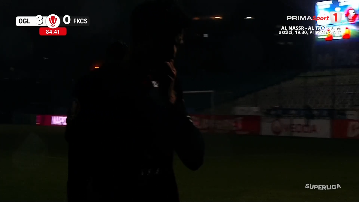 A picat nocturna în Oțelul - Csikszereda