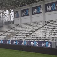 Cum arată „Arcul de Triumf”, înainte de Dinamo - Petrolul // foto: Andrei Furnigă (GSP)